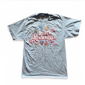 Blue Size M I am Kenough tee, Barbie movie merch.